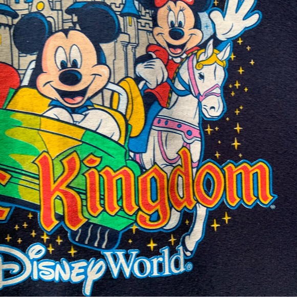 Vintage magic kingdom kids t shirt size XL Unisex boys girls - Picture 3 of 9